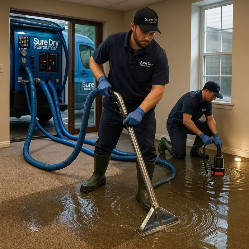 Water Extraction and Removal process in Ector County, TX